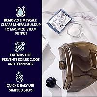 Vista 8 de SALAV® Performance Series - Vaporizador vertical para ropa con ruedas enrollables para facilitar el movimiento