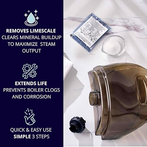 Miniatura 8 de SALAV Performance Series - Vaporizador vertical para ropa con ruedas enrollables para facilitar el movimiento (prensa para pantalones, cepillo de