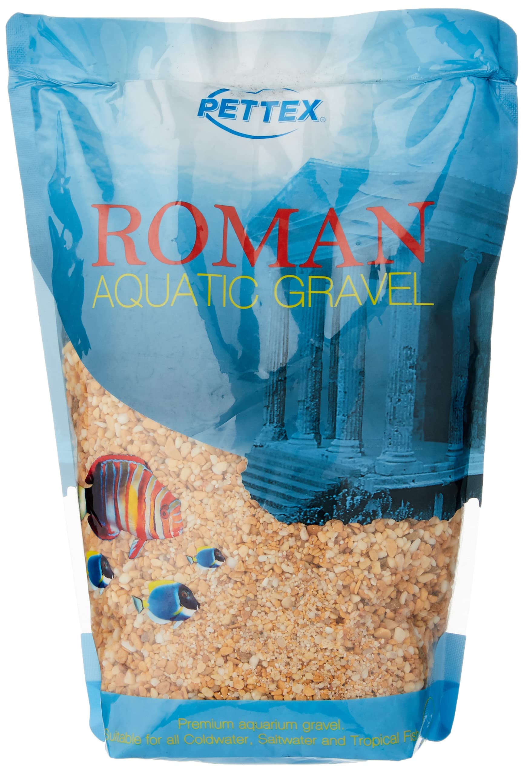 Pettex Roman Grava de Acuario, Marrón (Natural Honey Blend), 2 kg