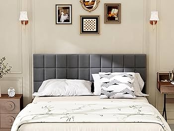 Amazon.com - Andeworld Velvet Upholstered Tufted Queen Size