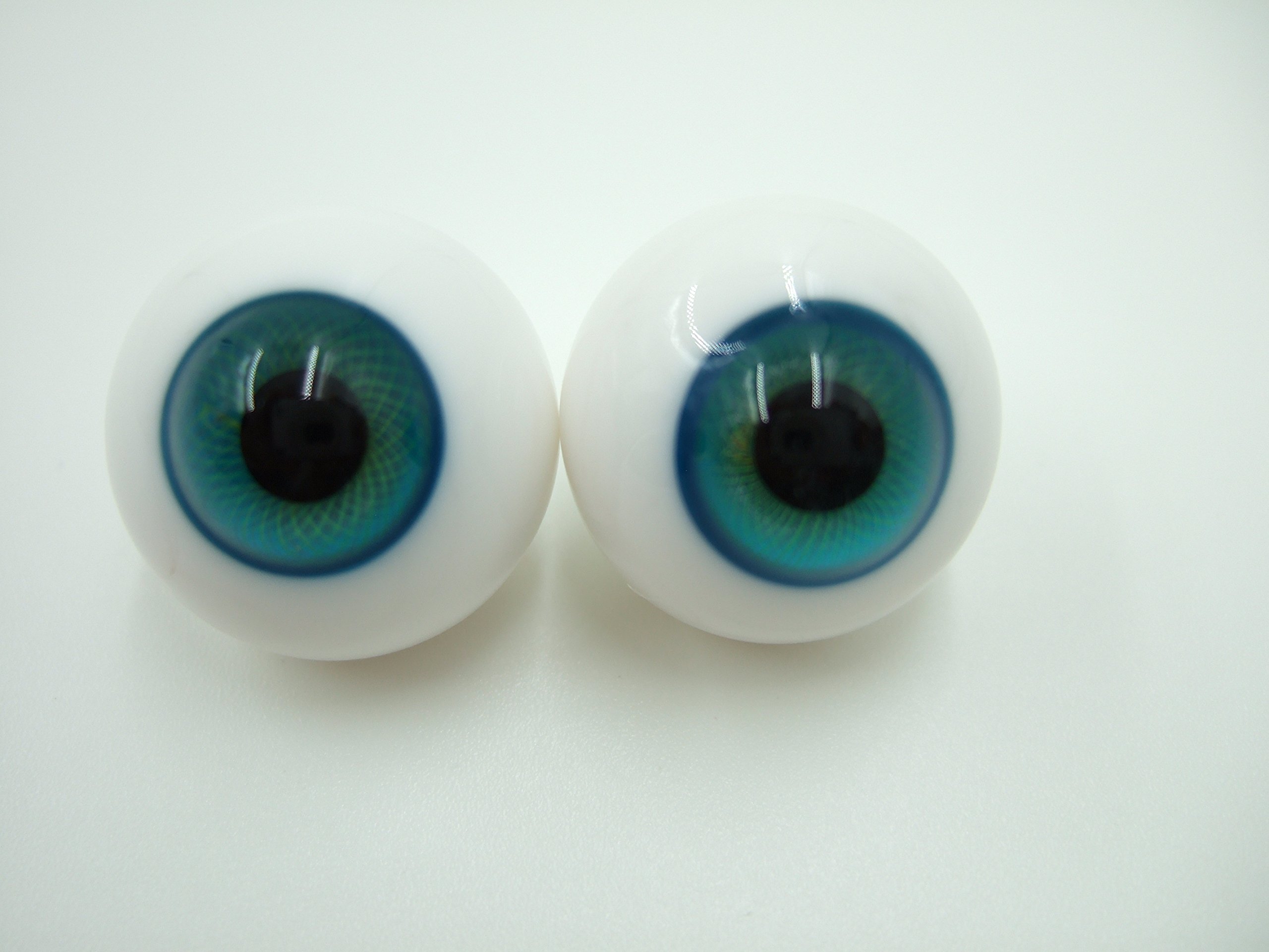 Amazon | ドールアイ グラスアイ ガラス製 ハンドメイド 18mm 3