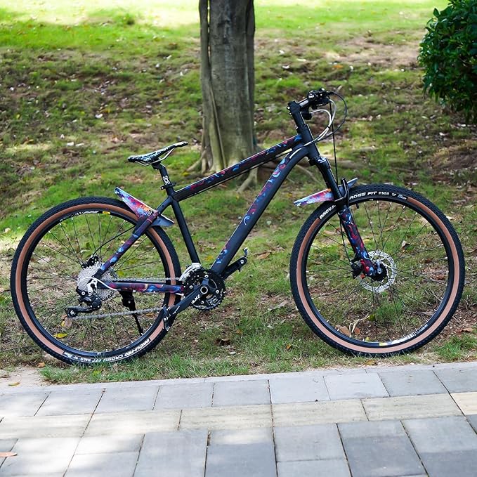 Guardabarros Chooee para MTB, delantero y trasero, tallas 26-29" y fat bike miniatura 8