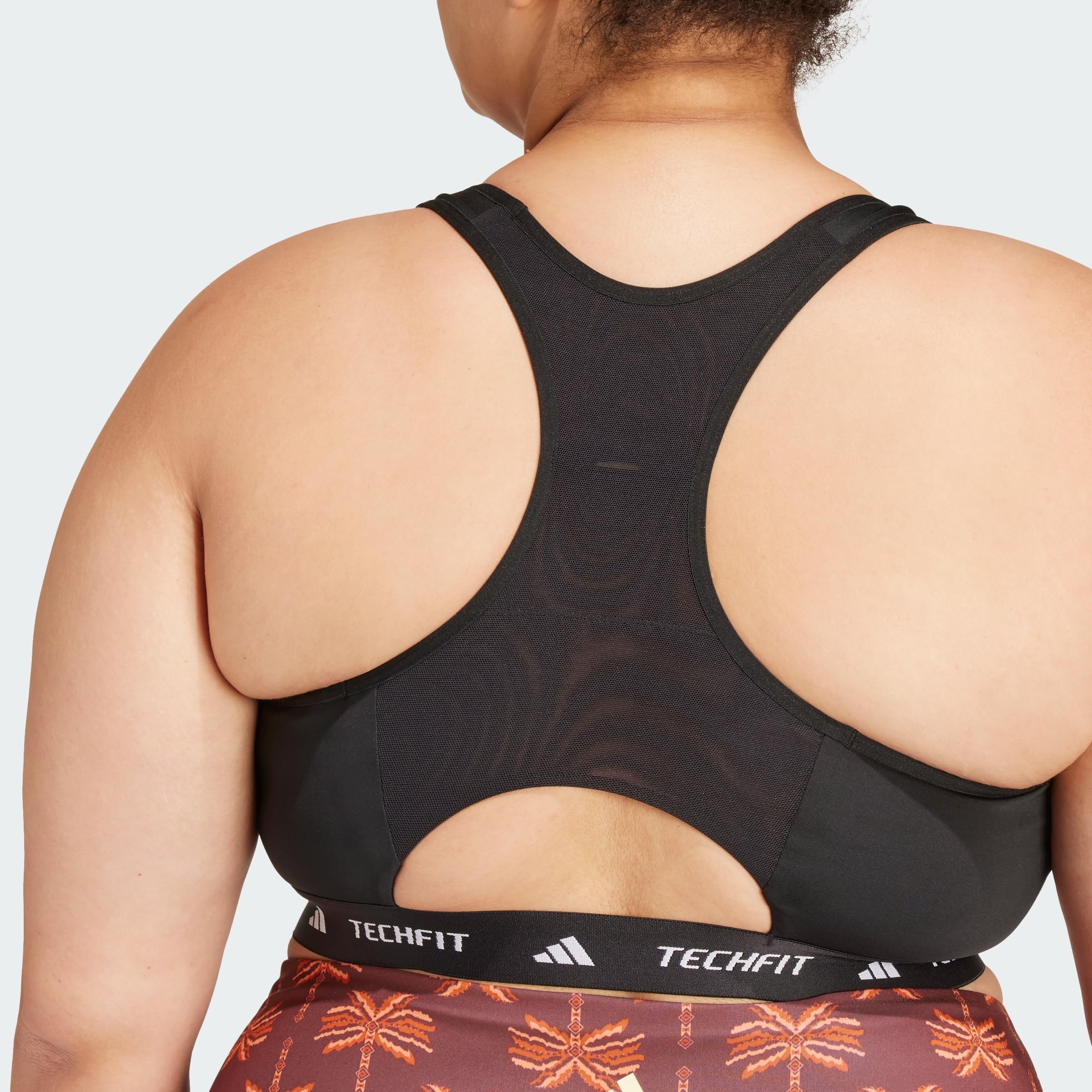 adidas Techfit Plus Size Bra Reggiseno Sportivo Donna (Pacco da 1)