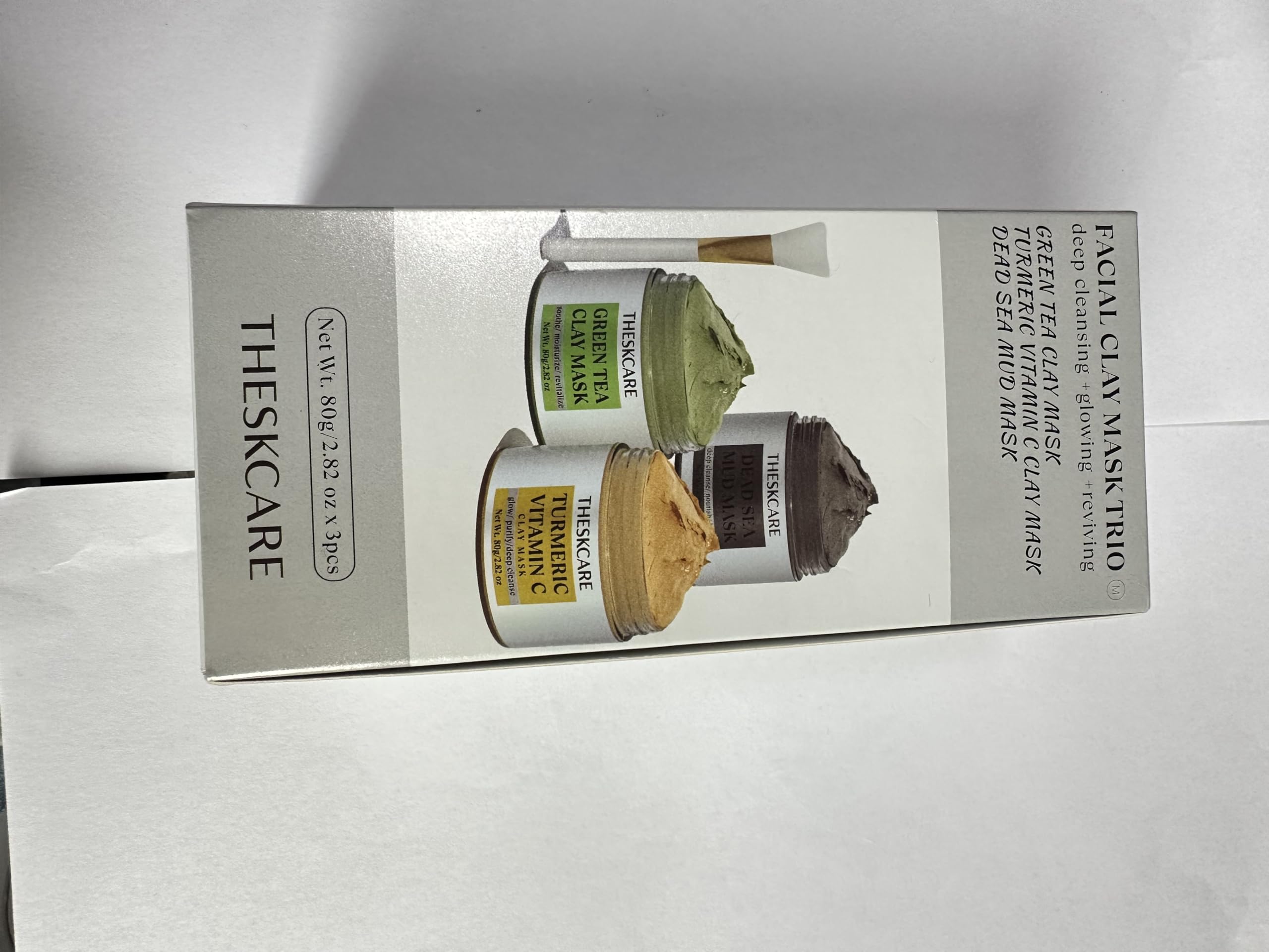 Amazon.com : THESKCARE 3 PCS Clay Mask Set, Turmeric Vitamin C