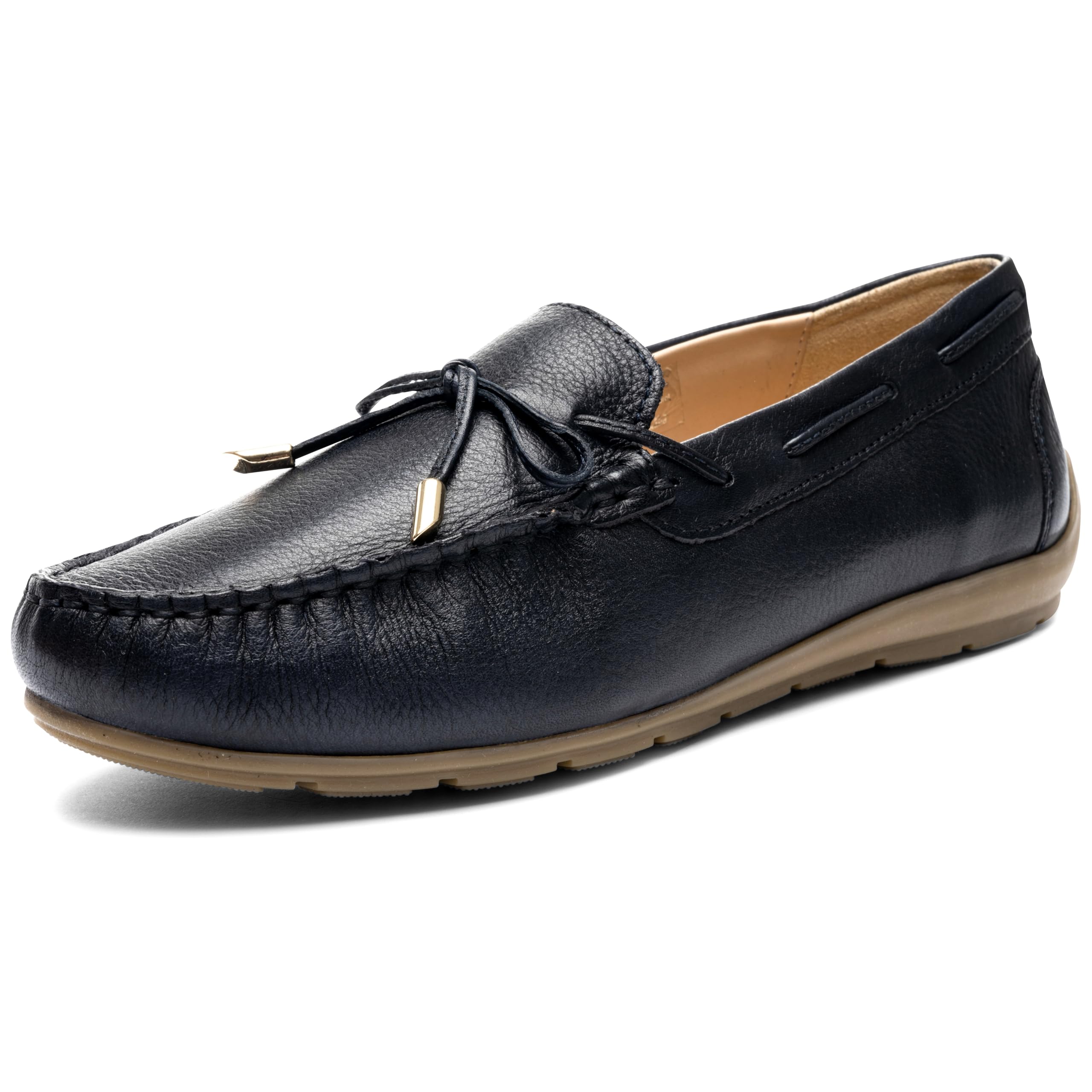 ARA Alabama Mocasín Para Mujer, Blanco., 2 UK