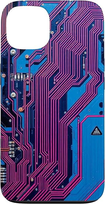 Cyberpunk Motherboard Circuit Board Graphic Case for iPhone 13