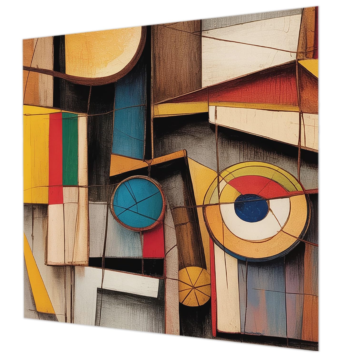 Papier peint intissé facile à nettoyer Tulup 250x250 cm avec colle incluse