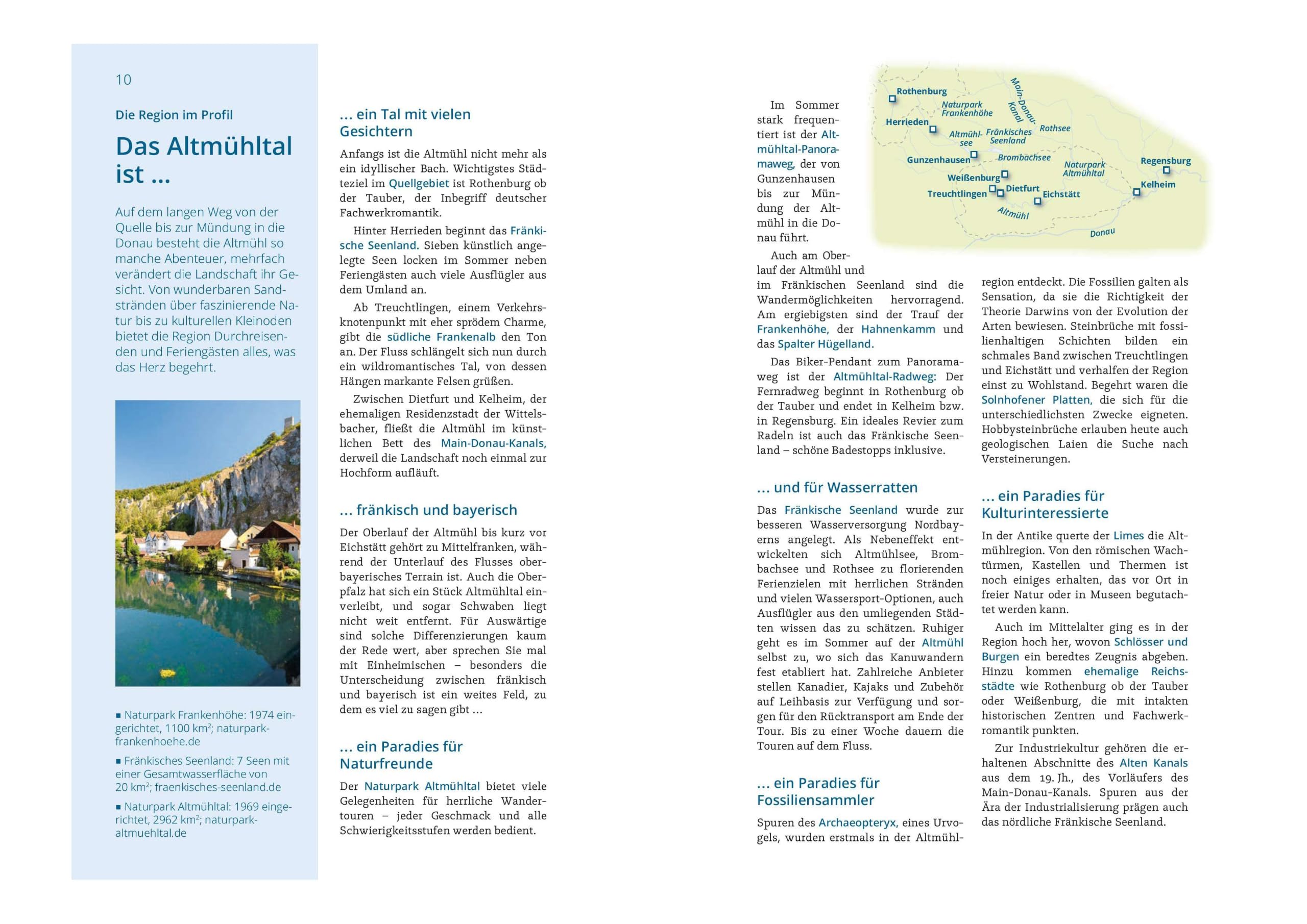 MICHAEL MÜLLER Reiseführer Altmühltal: Fränkisches Seenland. 100% authentisch, aktuell und vor Ort recherchiert. (MM-Reisen)