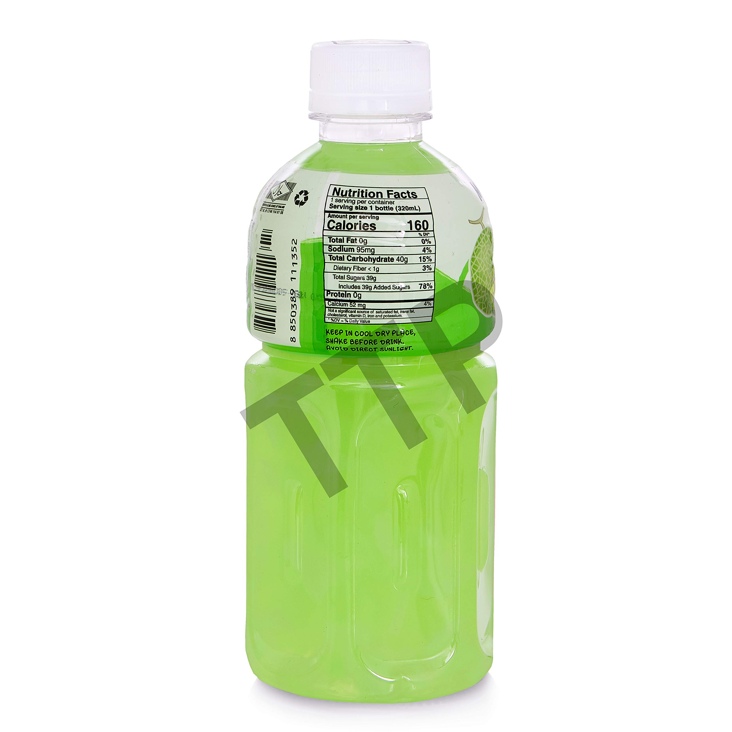 Amazon.com: Mogu Mogu Juice with Nata De Coco, Melon Flavored, 6 Pack