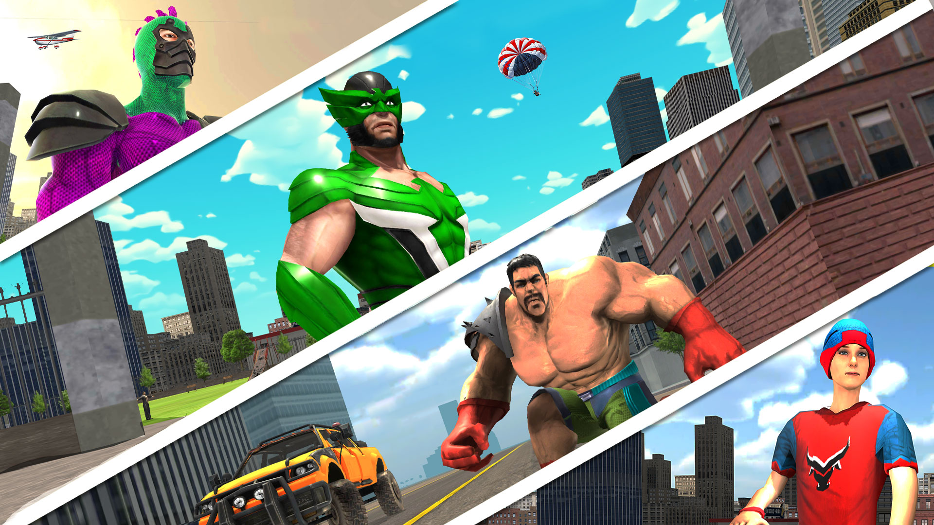 Superhero Simulator Open World Games: Real Fighting Simulator Games 3D Free  - App on Amazon Appstore