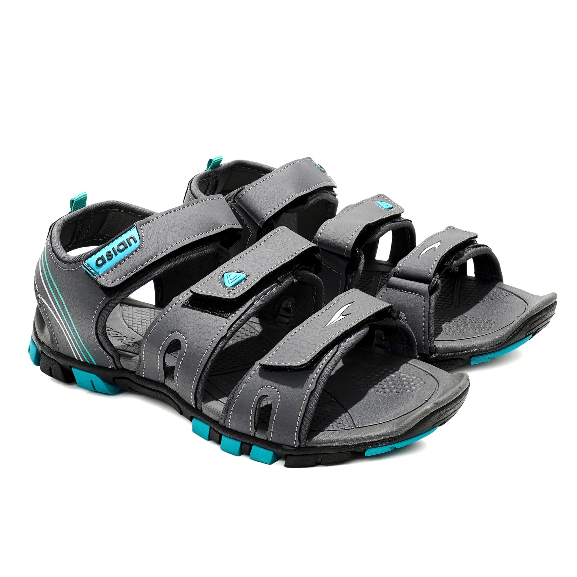 ASIAN Mens Vintage-08 Sports Sandals for Men I Casual Sports Sandals for Boys with Phylon Technology Sole for Extra Jump I Sports Running Walking Sandals for Mens & Boys Black RED (B0C6QW5MPJ) Amazon Price History, Amazon Price Tracker