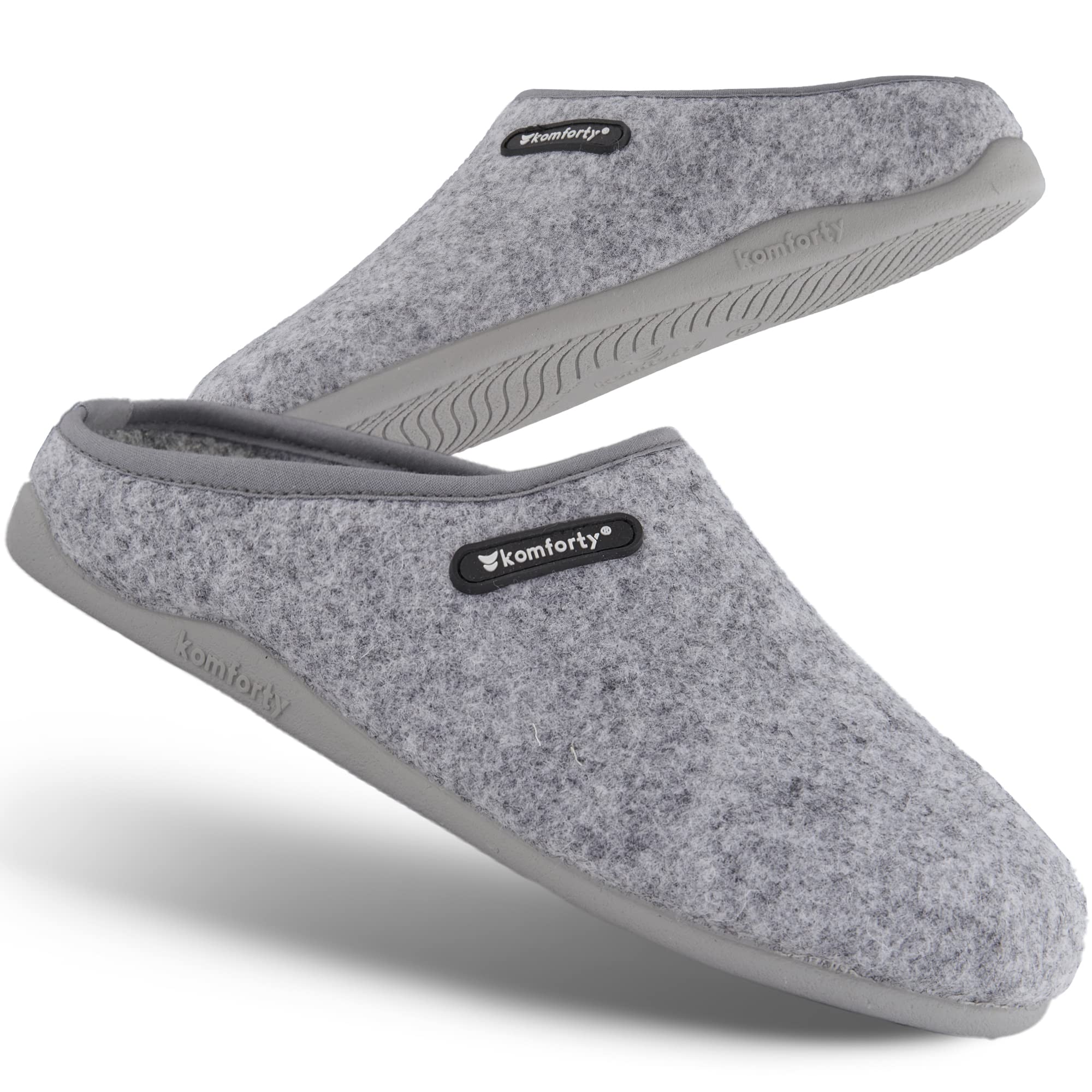 Komforty Slippers for Men and Women, Non-Slip Slippers for Indoor and Outdoor Use, Warm Slippers