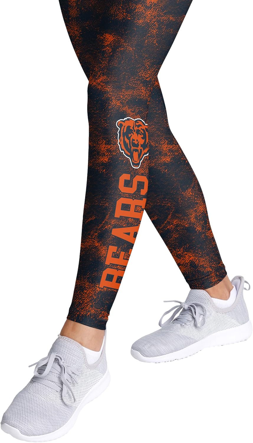 FOCO NFL Womens NFL Ladies Team Color Cloud Leggings