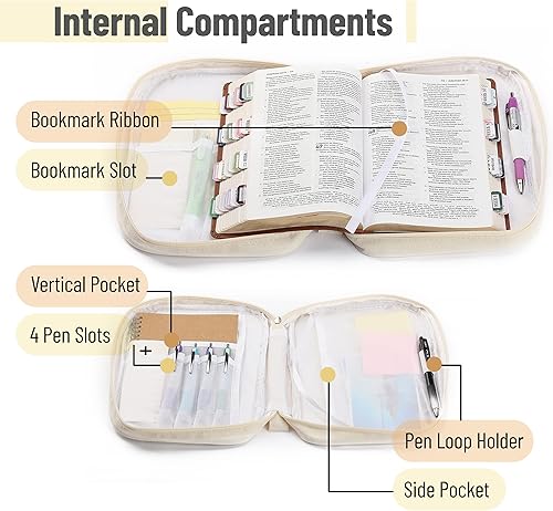 Miniatura 2 de Mr. Pen - Estuche bíblico y resaltadores estéticos y bolígrafos que no sangran