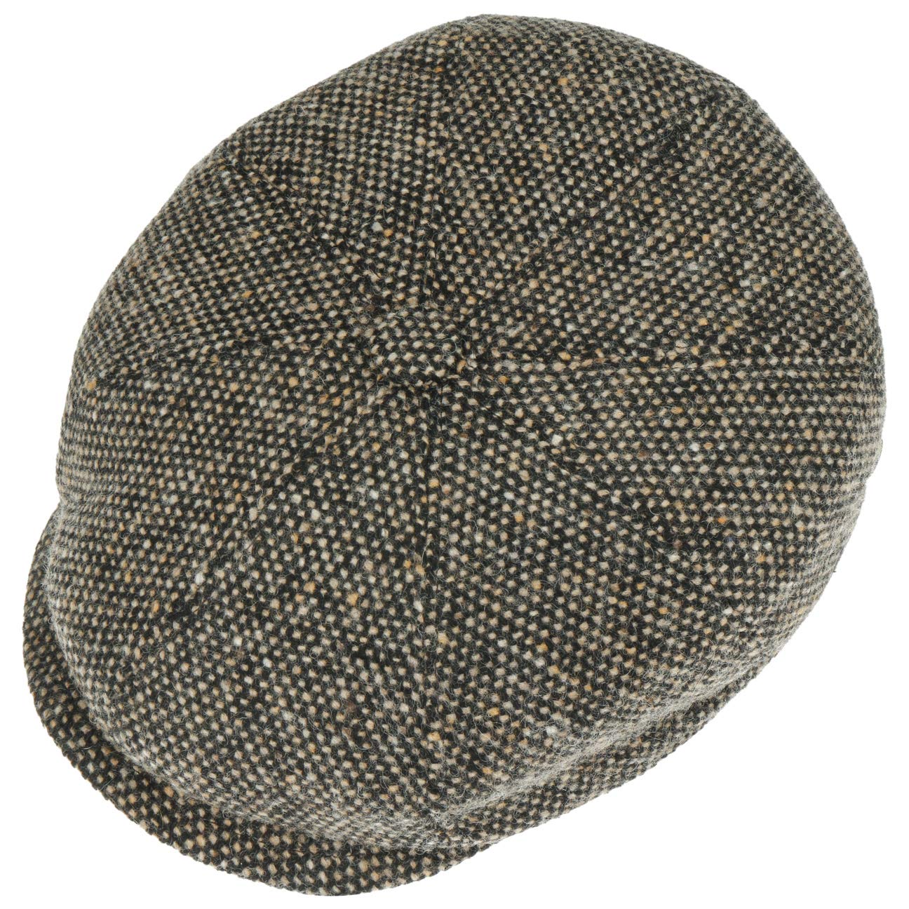 Lierys Tweed Winter Gorra con Visera Plana con algodón Forro Interior Made in Italy Mujer Hombre Otoño Invierno