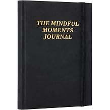 The 13-Week Mental Health Journal for Women & Men A Guided Mindfulness & Goal-Setting Workbook to Reduce Stress, Practice Daily Gratitude & Build Self-Care Habits | Linen Hardcover, Black