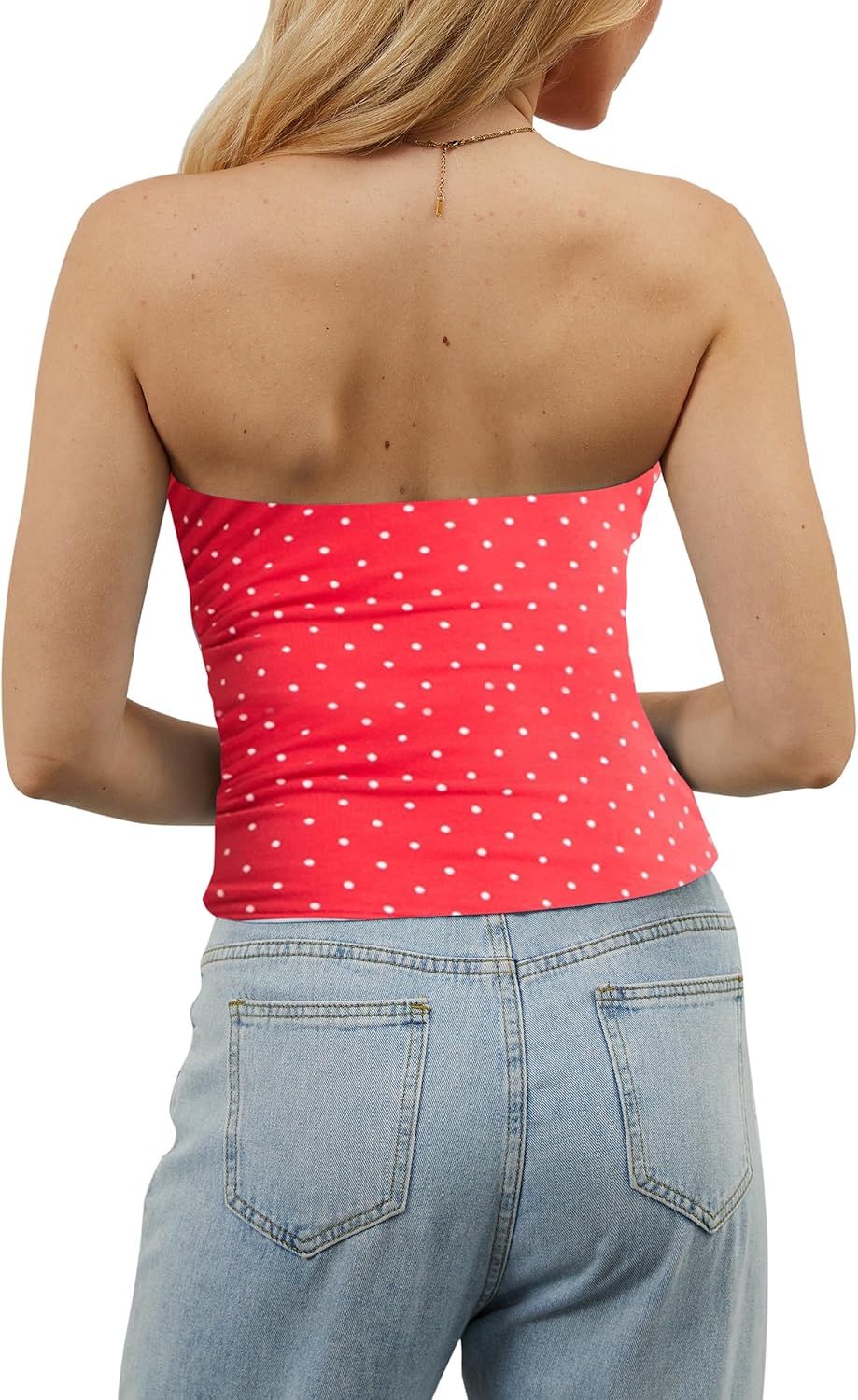 Floral Mesh Tube Bandeau Top Women 2025 Reversible Foldover Sleeveless Strapless Tank Y2k Summer Going Out Crop Tops - Image 2