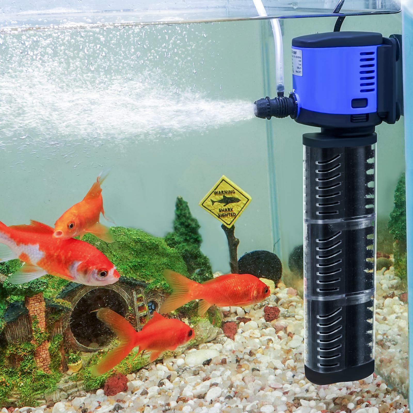 TARARIUM Aquarium Filter 400GPH For 55 200 Gallon Fish Tank tararium-aquarium-filter-400gph-for-55-200-gallon-fish-tank