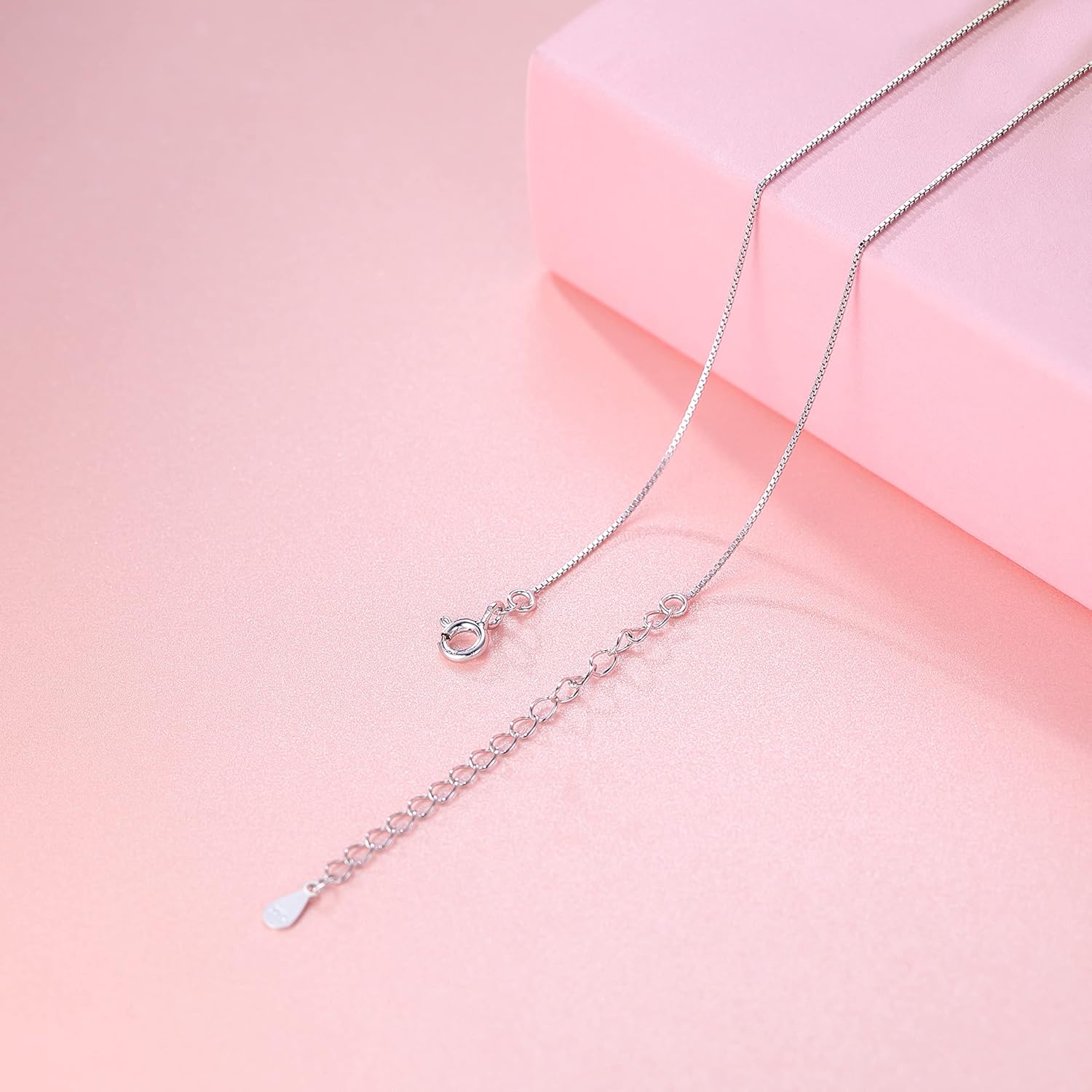 SLUYNZ Genuine 925 Sterling Silver Tiny Love Heart Pendant Necklace for Women Simple Sweet Heart Choker Necklace - Image 7