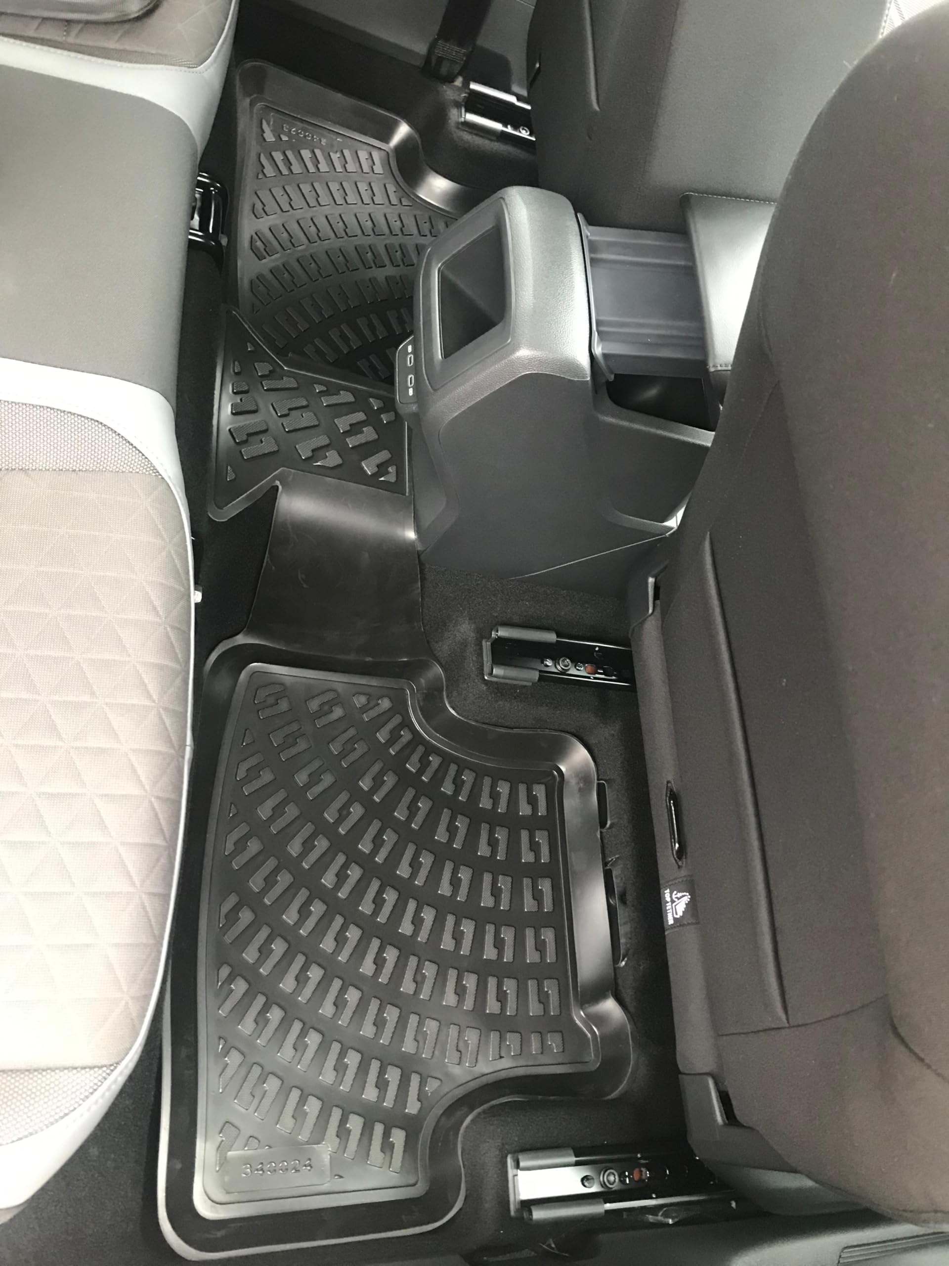 Trimak Passgenau 3D Fussmatten & Untere Kofferraumwanne Auto Set Kompatibel mit Volkswagen T-Cross ab 2019 Auto Zubehör Gummimatten & Kofferraummatte Autos TPE Allwetter Geruchlos rutschfest