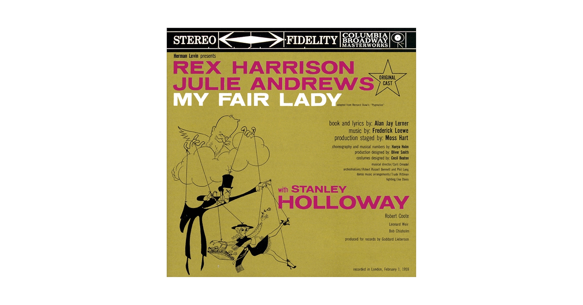 マイ・フェア・レディ My Fair Lady: 40th Anniversary Edition Amazon.com: My Fair Lady, 40th Anniversary Edition: CDs & Vinyl