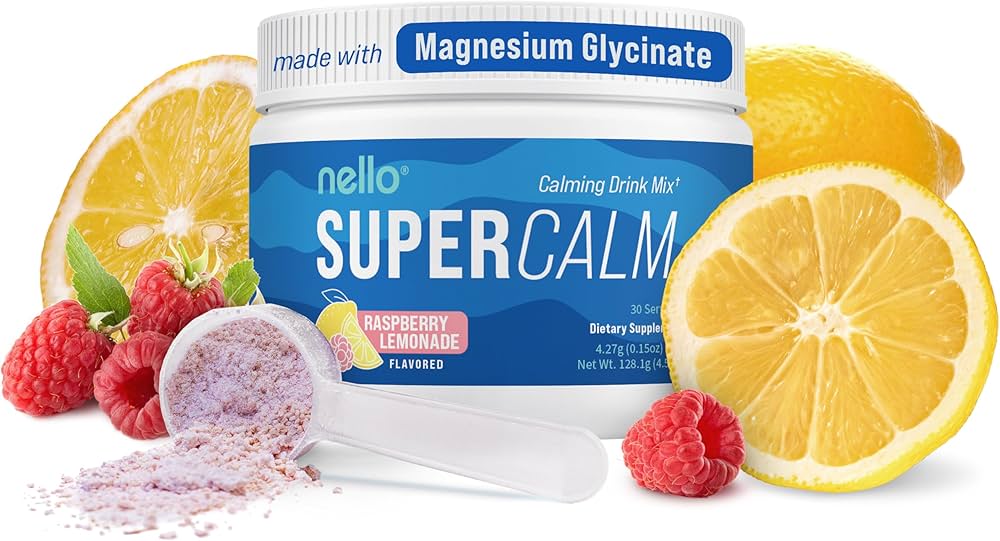 Amazon.com: Nello Supercalm Powdered Drink Mix Tub, Cortisol