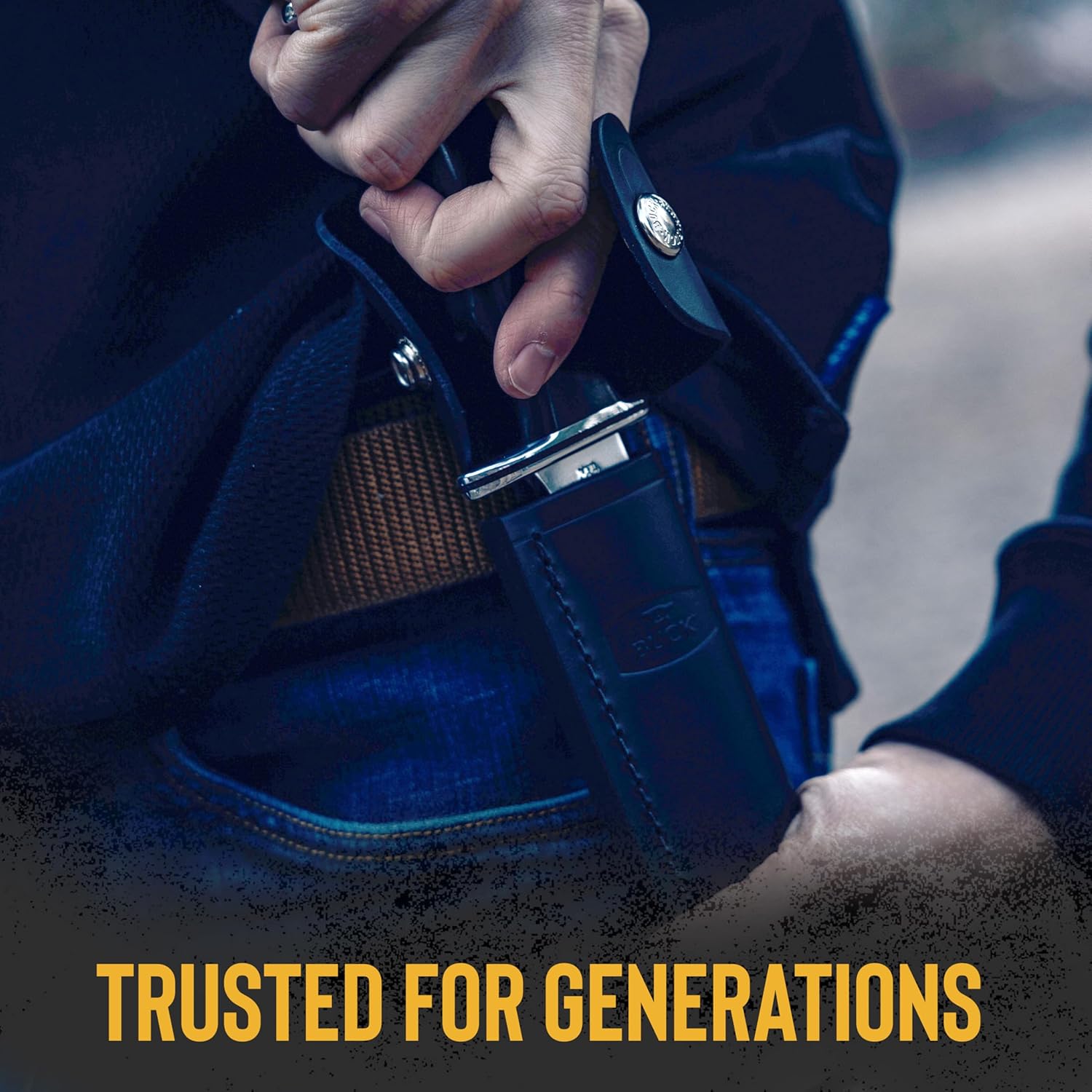 Buck Knives 120 General Hunting Knife, 7-3/8" Fixed Blade, Full Tang Design, Phenolic Handle, 420HC Stainless Steel Clip Point Blade, Sheath Included, Knife Made in the USA, 8.3 oz