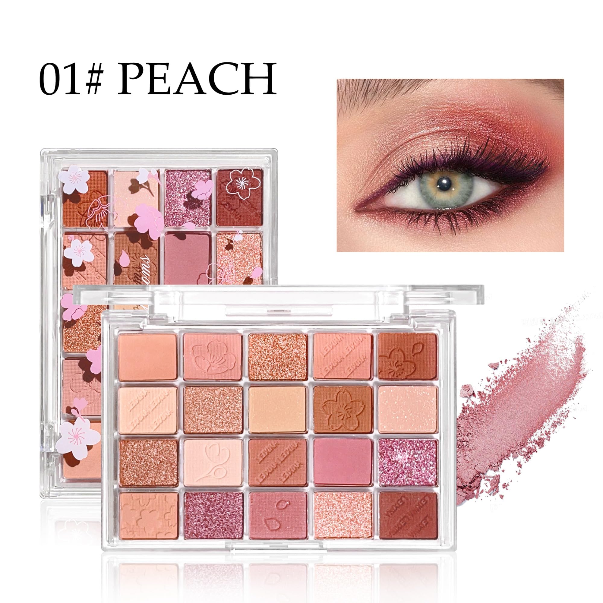 Amazon.com : Evening Cherry Blossom Eyeshadow Palette - Elegant