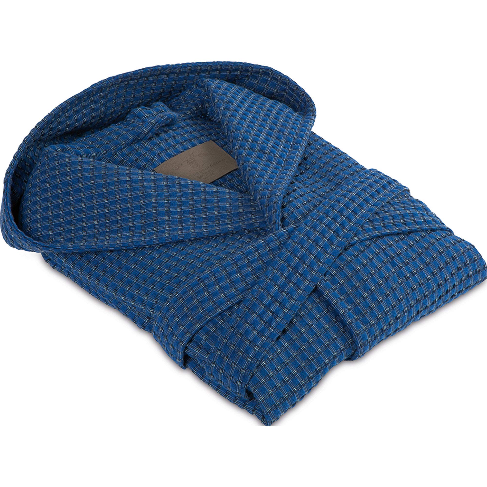 Mve Denim Bathrobe with Hood