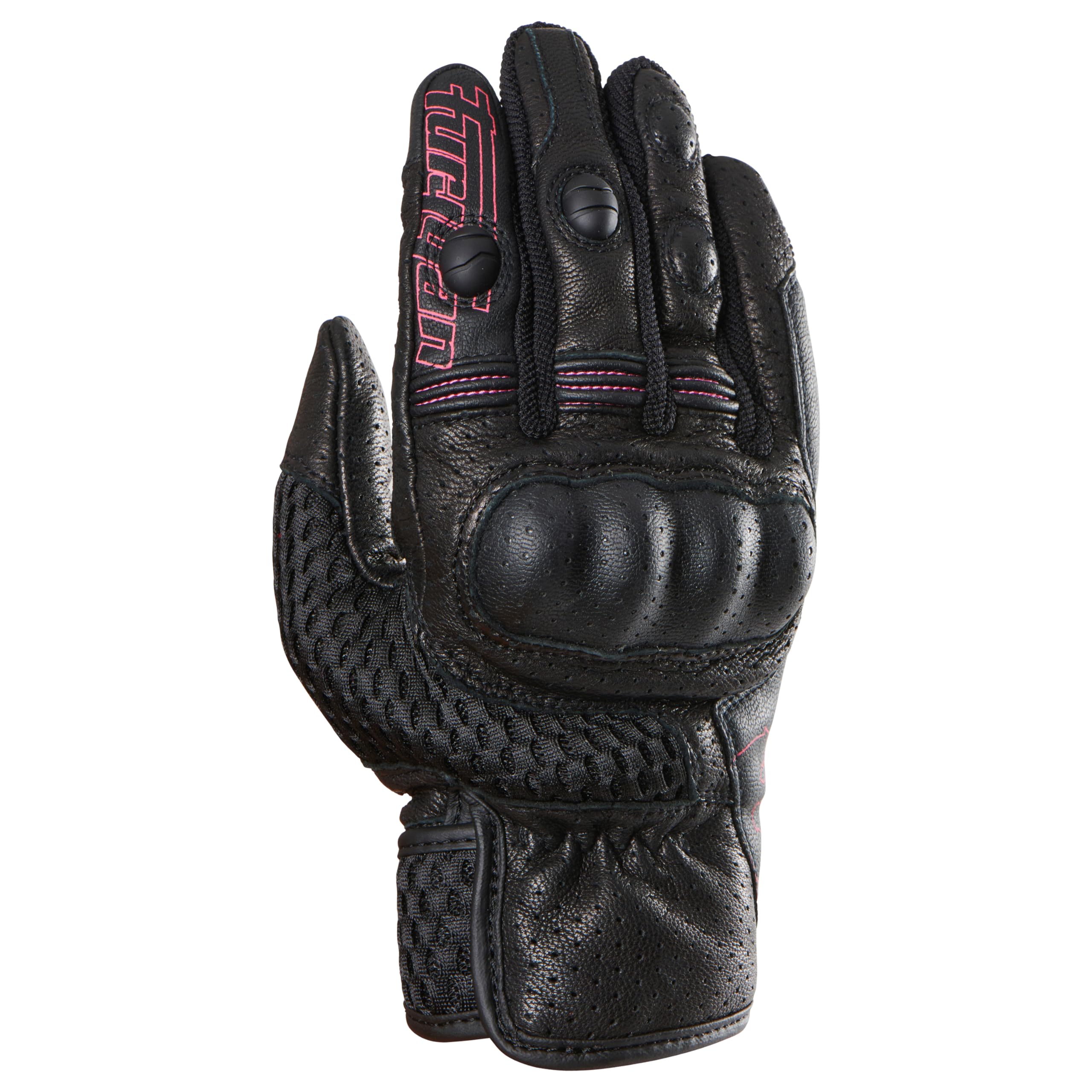 Furygan Td Air Lady TD AIR LADY - Guantes de moto para mujer, elegancia, protección CE, transpirabilidad, ajuste, estilo – Elegancia y rendimiento – Pantalla táctil Mujer (Pack de 1)