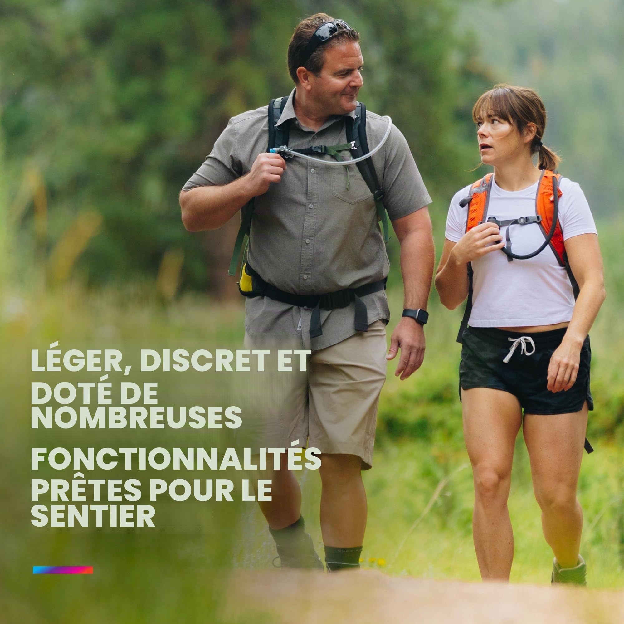 Réservoir d'eau HydraPak (1,5 L, 2 L, 3 L) - Poche à Eau Compatible avec la Plupart des Sacs à Dos – Valve à débit élevé, étanche, résistante et Lavable au Lave-Vaisselle