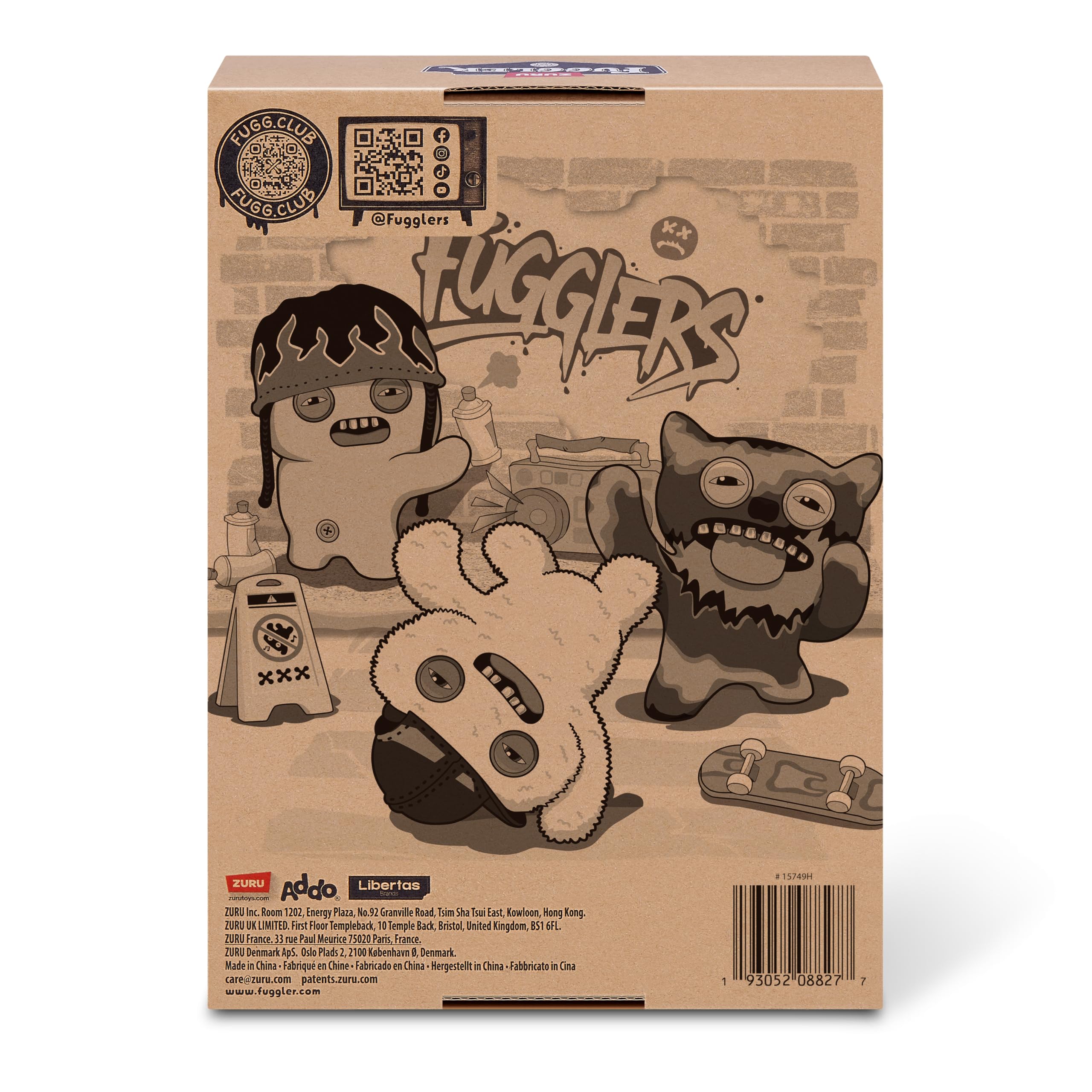 Fuggler 23 cm seria rdzeniowa 1-FUGG LIFE PLUSH 23 cm (munch munch)