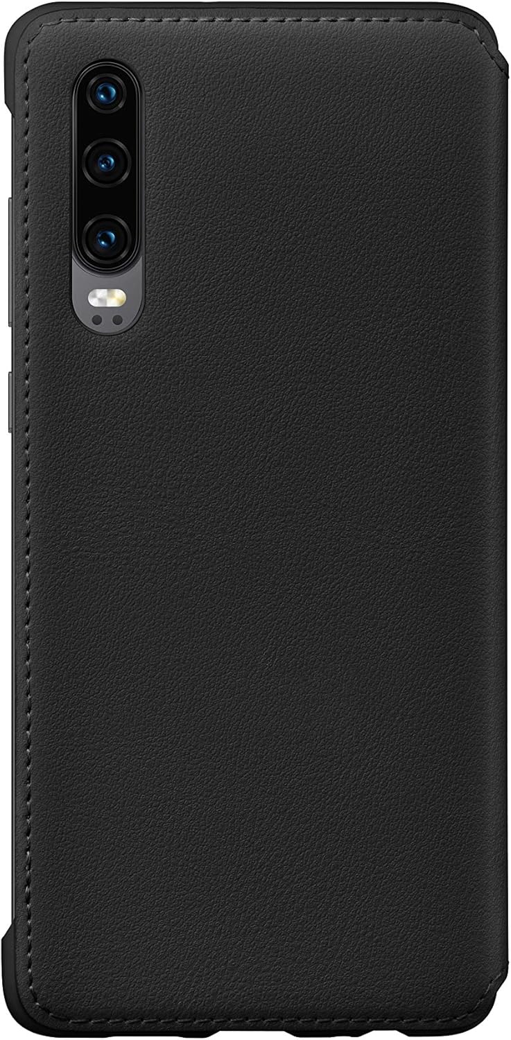 Huawei P30 Smart View Flip Cover Black