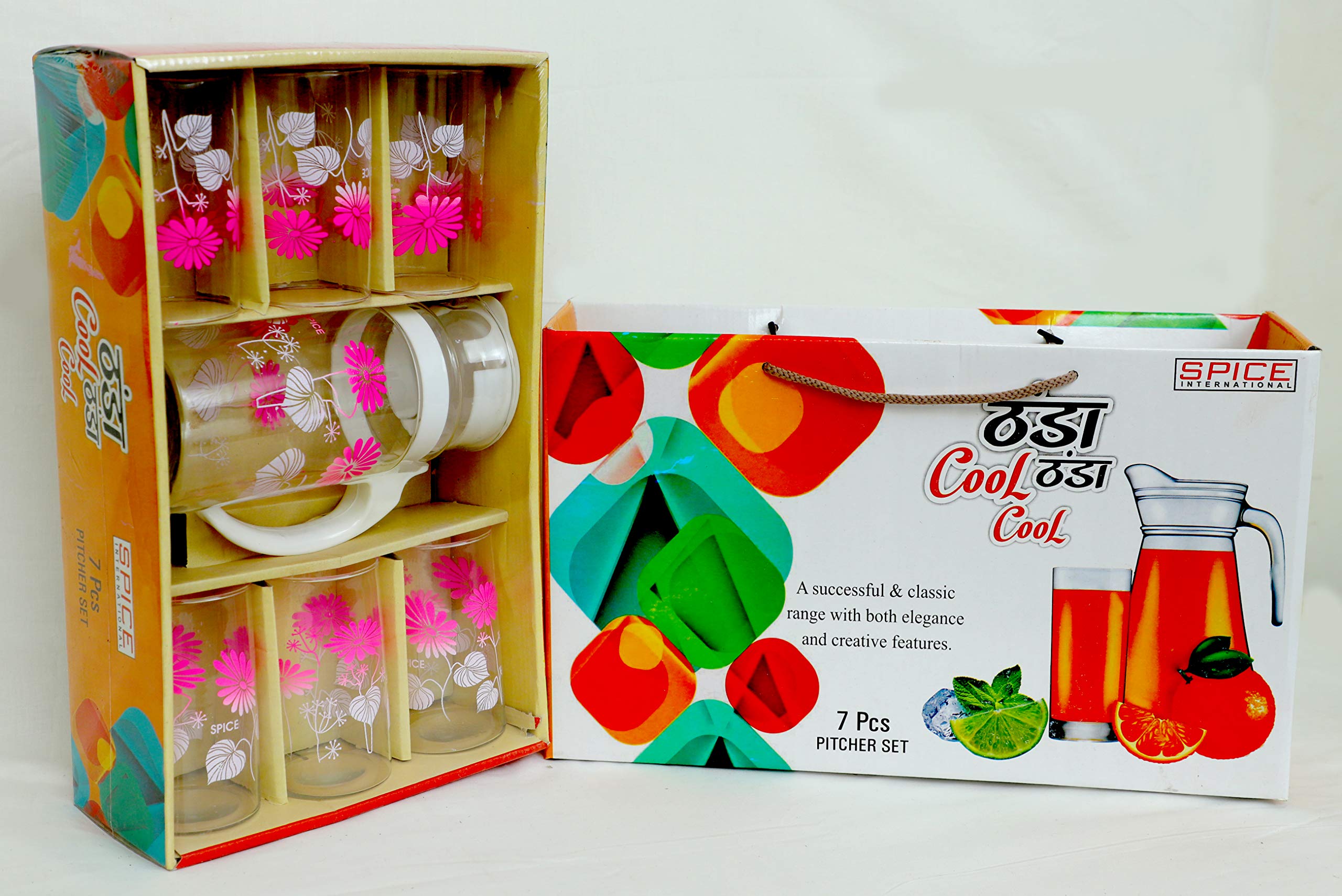 Buy Lemon Set with Jug & 6 Glass Online at Low Prices in India