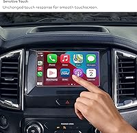 Vista 5 de Protector de pantalla de vidrio templado para Ford Ranger XLT/LARIAT Sync3 2019, 2020, 2021, 2021, 2022, 2023, pantalla táctil de 8 pulgadas [9H]
