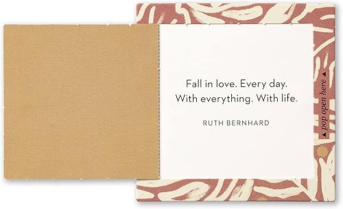 Miniatura 9 de Compendium ThoughtFulls - Tarjetas desplegables  Paquete de 4 tarjetas de agradecimiento, vivo con intención, atención plena, Carpe Diem  120