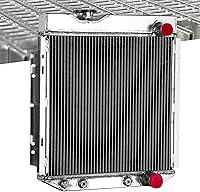 Vista 8 de Radiador de aluminio completo de 3 filas compatible con Ford Mustang 1965 1966 Radiador 2.8L 3.3L 4.3L 4.7L L6 V8 y 1963 1964 1965 Mercury Comet