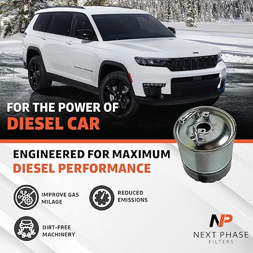 Miniatura 4 de Filtro de combustible diésel para automóvil, reemplaza a O.E. 6420920101, compatible con Jeep Grand Cherokee, Dodge Sprinter Van, Mercedes Benz,