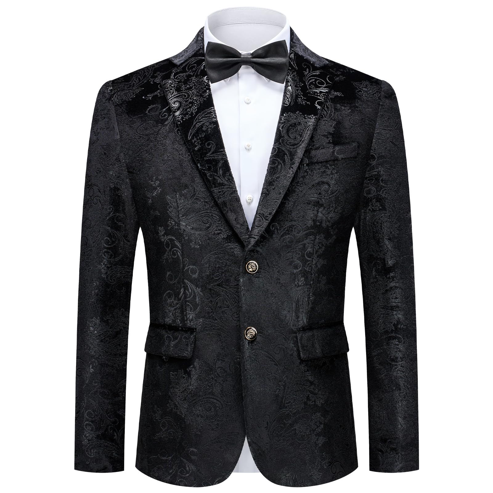 Blazer Homme de fête à Paillettes Casual Veste de Smoking Slim Fit pour Soirée Veste de Costume Mode