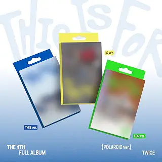 【ランダム】TWICE THIS IS FOR (POLAROID ver.)