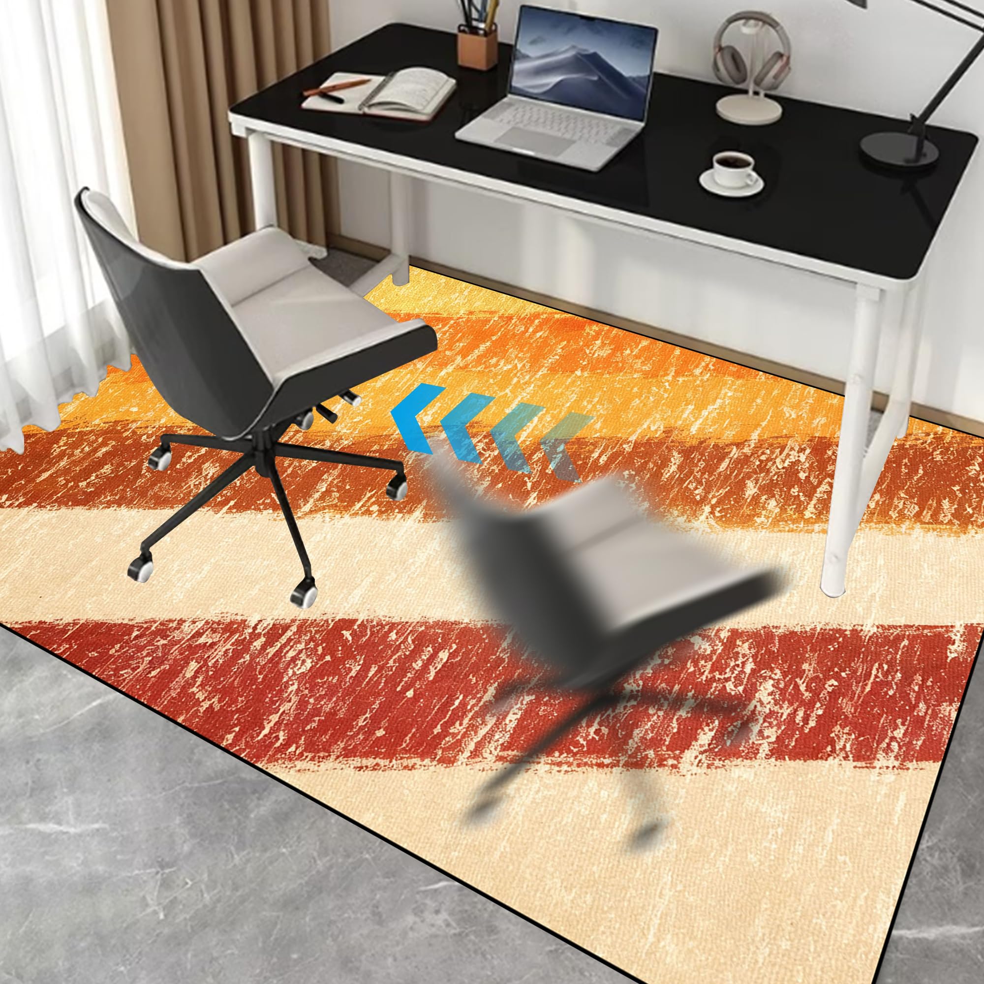 Alfombra para Silla Gaming Alfombrilla para Silla de Oficina Escritorio