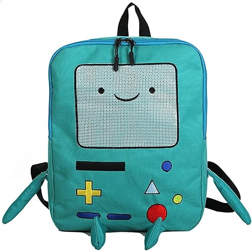 WDYHILE Bmo Backpack 16 Inch Game Bag, Aesthetic Casual Travel Bags, Breathable Portable Lightweight Daypack (Green 16 inch)