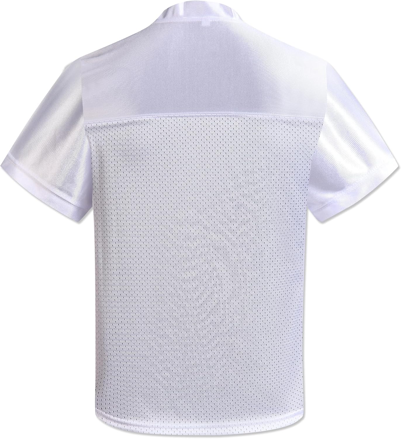 Youth Blank Football Jersey,Boy's Mesh Athletic Practice Footabll Shirts,Blank Footabll Jerseys for Kids S-XL - Image 2