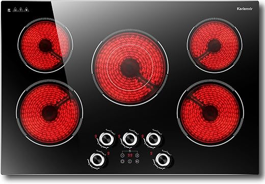 5 Burner Cooktops