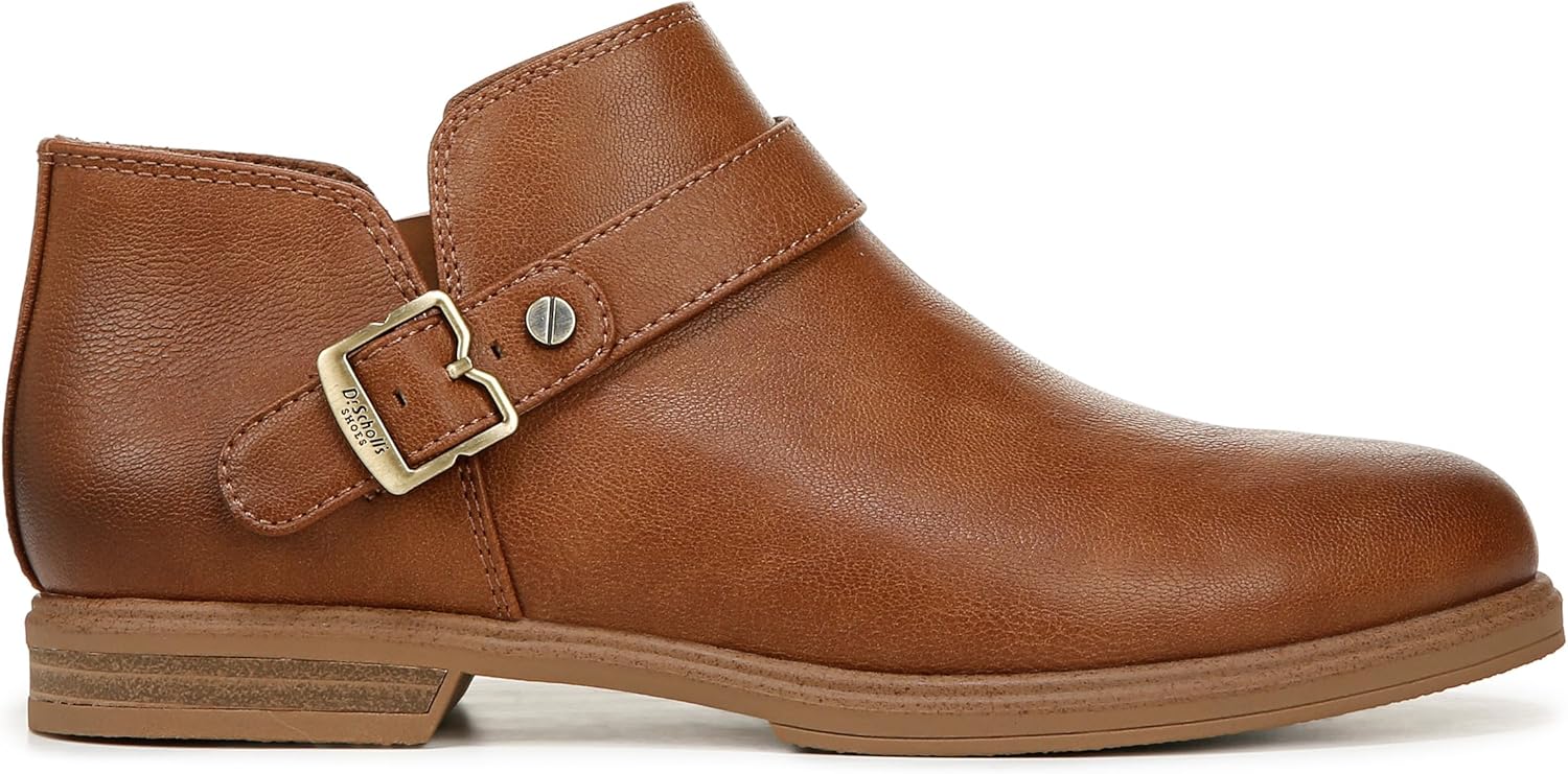 Dr. Scholl's Women's Hello Shootie Ankle Boot Honey Smooth 8 W - Image 6