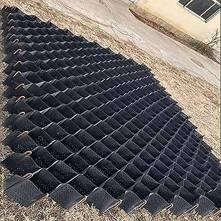 5cm/2" Thick Geo Cell Grid for Slope Retaining Walls, Large Gravel Stabilizer Grid Paver for Walkway Driveway Patios Garden Landscape, Long 5 6 7 8 9 10 M (Color : WxL, Size : 5x12m/16x39.3ft)