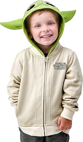 Star Wars Mandalorian Baby Yoda Grogu - Sudadera con capucha para niños
