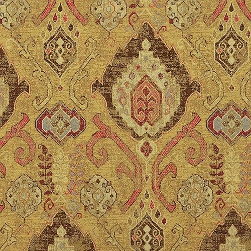 Miniatura 4 de Gold Plutus Romero - Almohada de lujo tejida vintage de 16 pulgadas, doble cara de 16 x 16 pulgadas