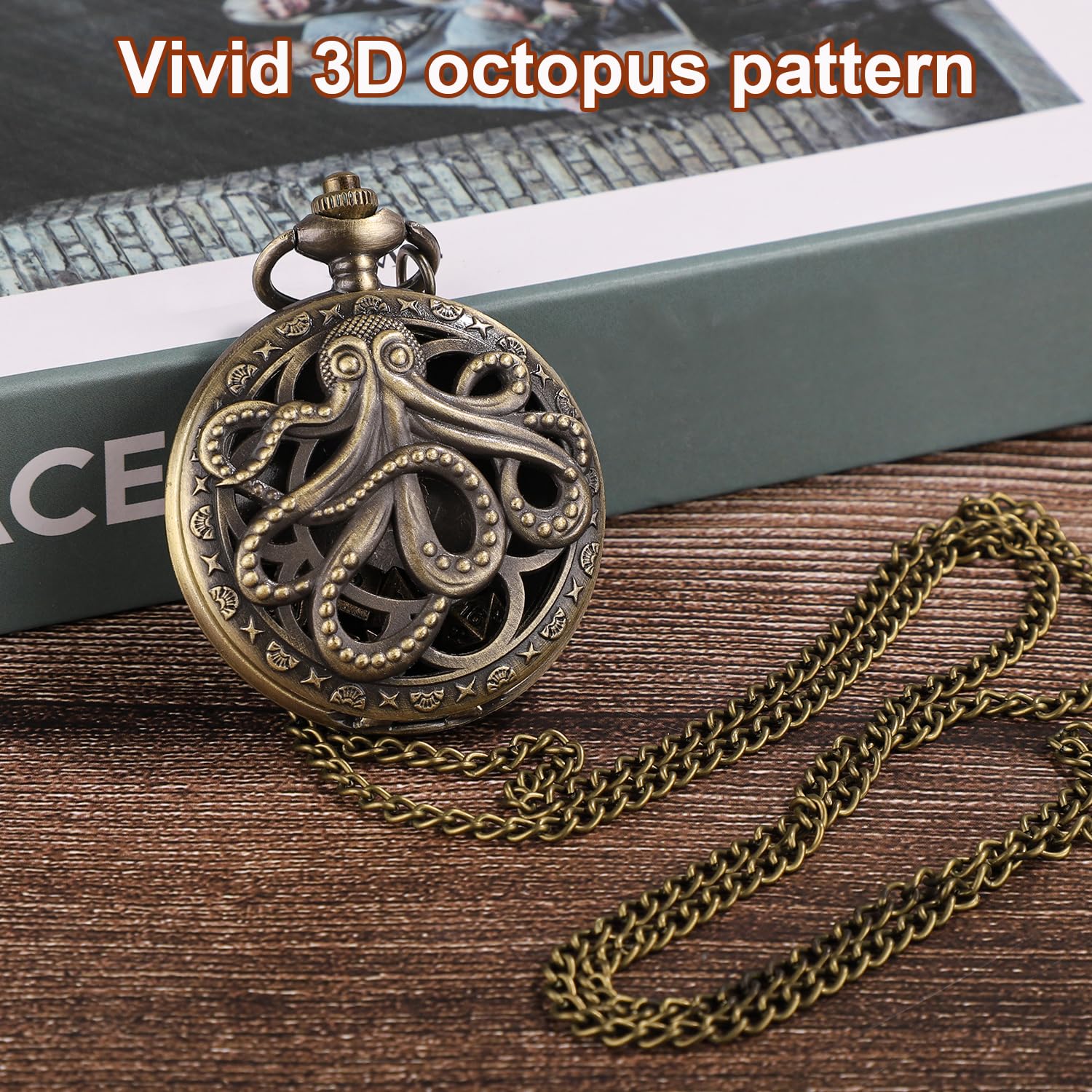 Zestaw Miniaturowych Kostek do DND, 7 Stylów Kostki z Koperta Zegarka Kieszonkowego Zestaw Wielosciennych Wzór Osmiornicy Kostek Metalowe Kostki Micro dla Rodziny i Przyjaciól