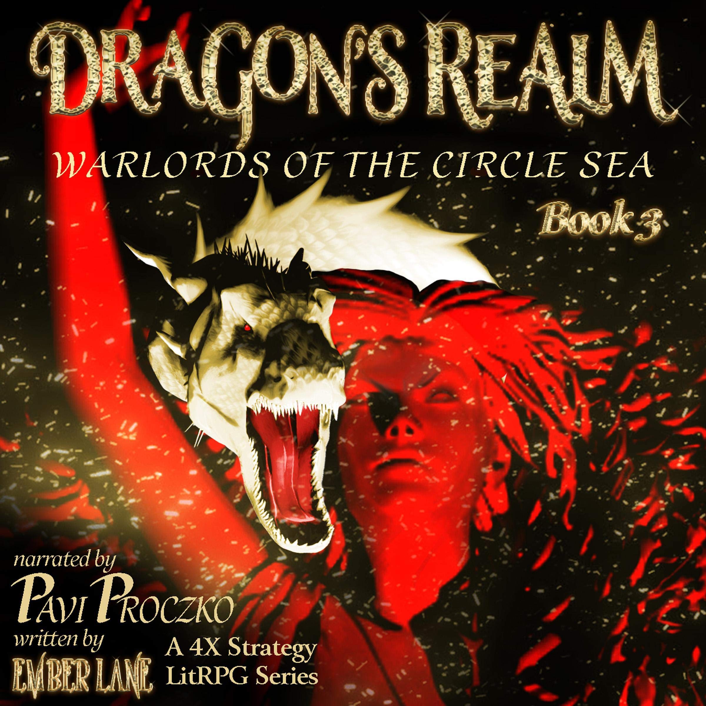 Cover art for Dragon's Realm: A 4X Strategy LitRPG Series